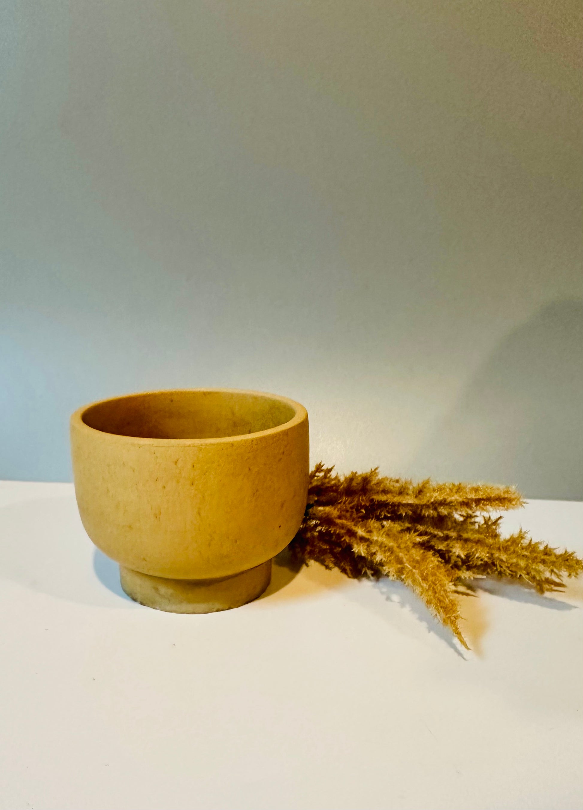 Minimalist cement vessels / pots for plants or decor. Great gifts.
