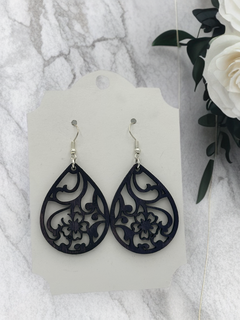 Wooden earring Style 2