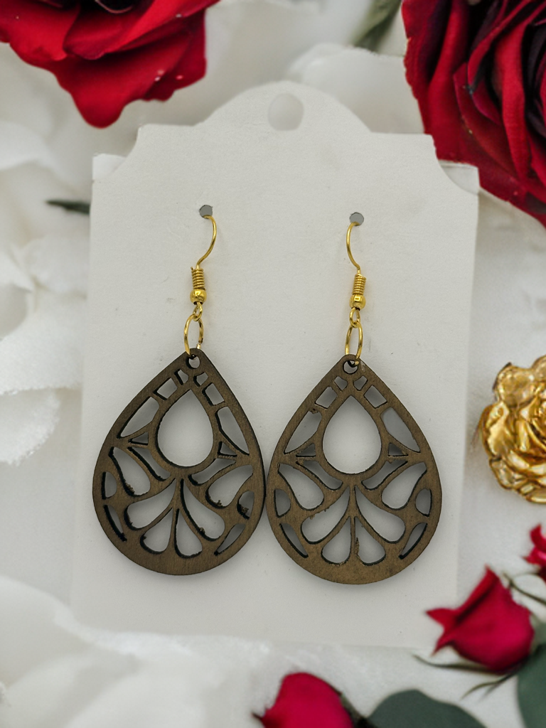 Wooden earring style 7