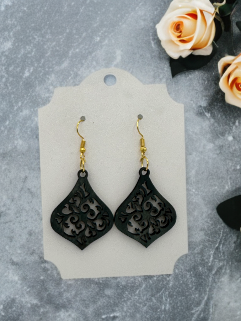 Wooden earring style 6