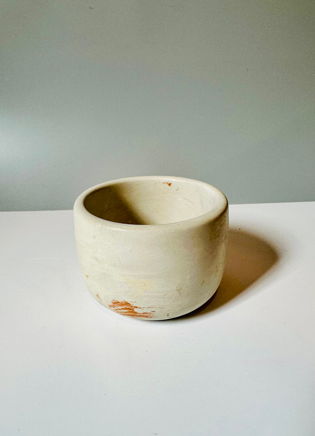 Handmade cement Tray and pot bundle. for home and gift giving.