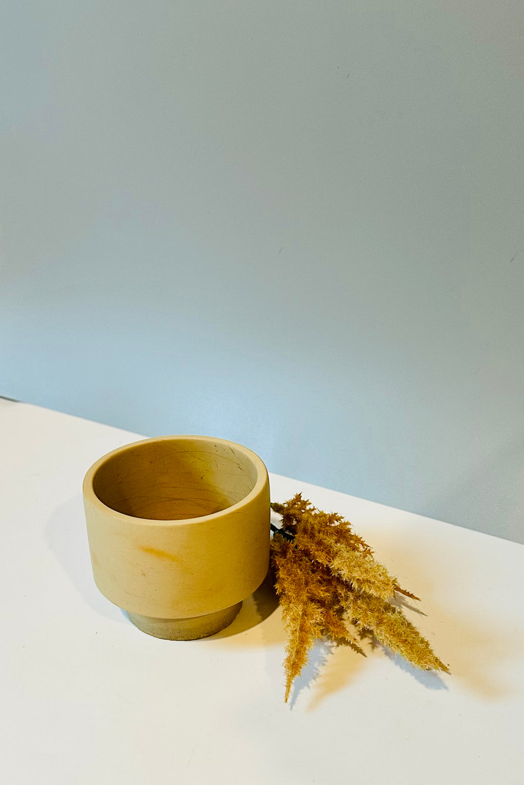 Minimalist cement vessels / pots for plants or decor. Great gifts.